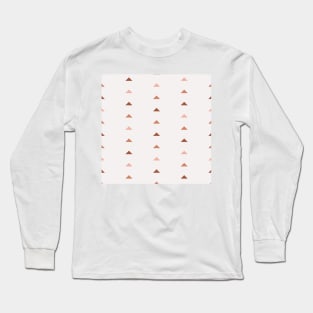 Triangle Pattern Long Sleeve T-Shirt